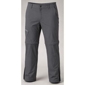 Eastern Mountain Sports Mens Convertible Hiking Pants 36x32 Gray Zip Off Travel